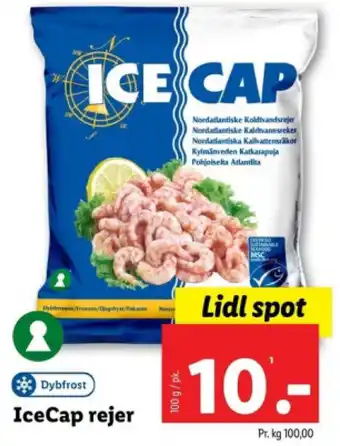 Lidl IceCap rejer tilbud