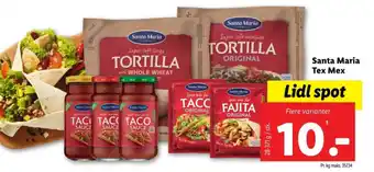 Lidl Santa Maria Tex Mex tilbud