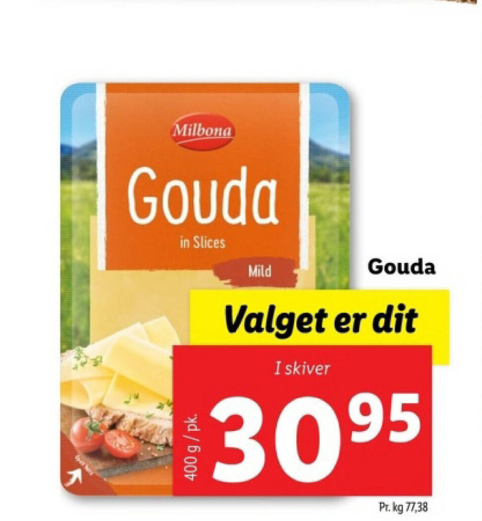 Gouda tilbud hos Lidl