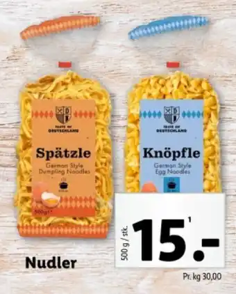 Lidl Nudler tilbud