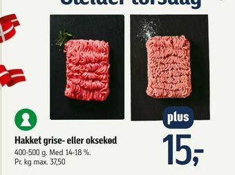 Føtex Hakket grise- eller oksekød tilbud