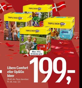 Føtex Libero Comfort eller Up&Go bleer tilbud