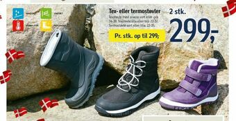 Føtex Tex- eller termostøvler tilbud
