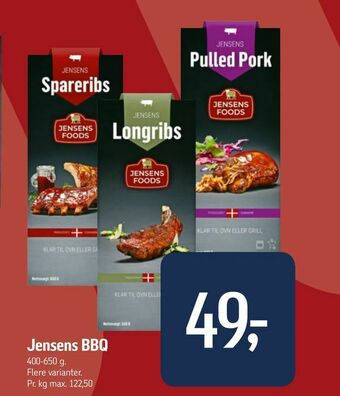 Føtex Jensens BBQ tilbud