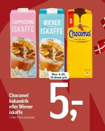 Føtex Chocomel kakaodrik eller Wiener iskaffe tilbud