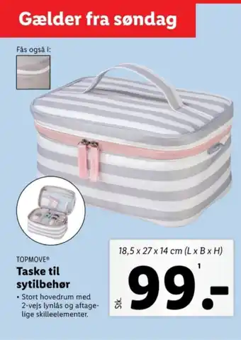 Lidl Taske til sytilbehør tilbud