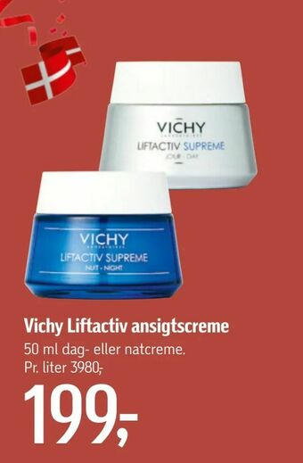 Føtex Vichy Liftactiv ansigtscreme tilbud