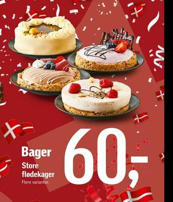 Føtex Store flødekager tilbud