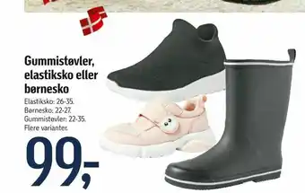 Føtex Gummistøvler, elastiksko eller børnesko tilbud