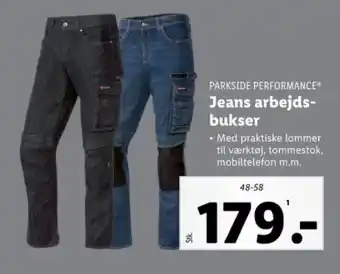 Lidl Jeans arbejds-bukser tilbud