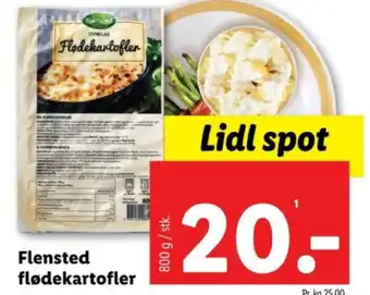 Lidl Flensted flødekartofler tilbud