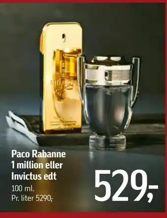 Føtex Paco Rabanne 1 million eller Invictus edt tilbud