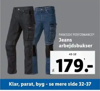 Lidl Jeans arbejdsbukser tilbud