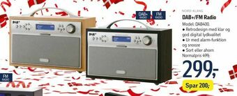 Føtex DAB+/FM Radio tilbud