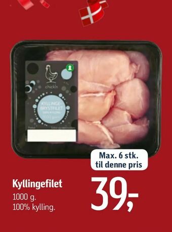 Føtex Kyllingefilet tilbud