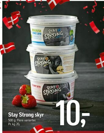 Føtex Stay Strong skyr tilbud