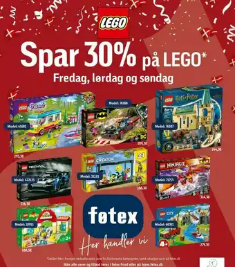 Føtex på LEGO tilbud