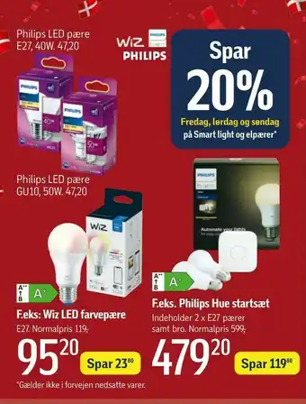På smart light og elpærer*