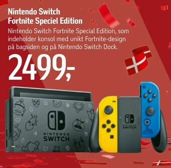 Føtex Nintendo Switch Fortnite Speciel Edition tilbud