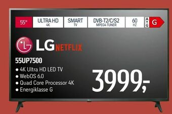 Føtex LG 55up7500 tilbud