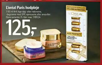 L'oréal Paris hudpleje