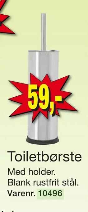 Harald Nyborg Toiletbørste tilbud