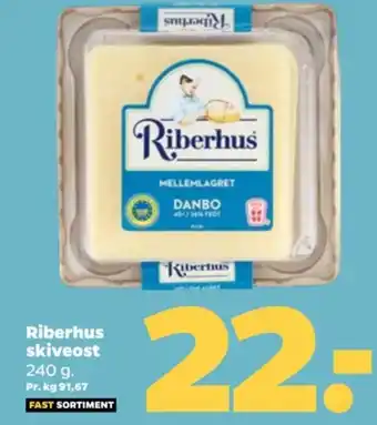 Netto Riberhus skiveost tilbud