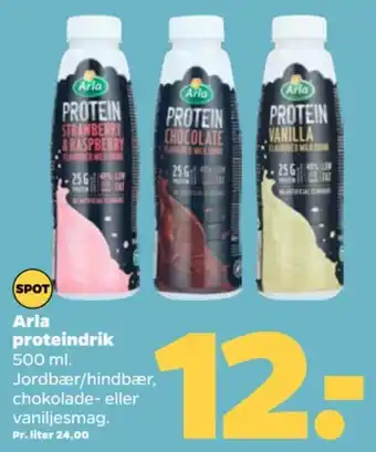 Netto Arla proteindrik 500 ml tilbud