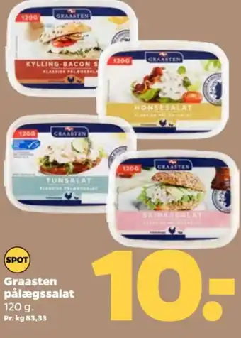Netto Graasten pålægssalat tilbud