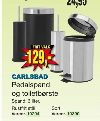 Harald Nyborg Pedalspand og toiletbørste tilbud