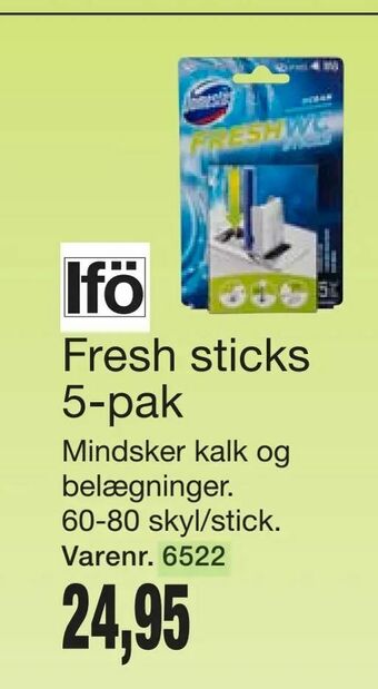 Harald Nyborg Fresh sticks 5-pak tilbud