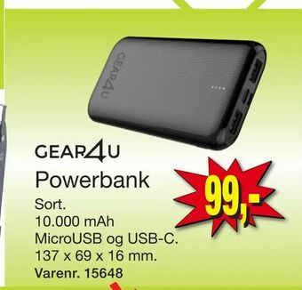 Harald Nyborg Powerbank tilbud