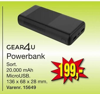 Harald Nyborg Powerbank tilbud