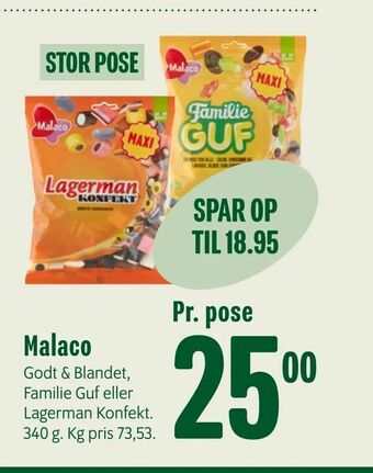 Min Købmand Malaco tilbud