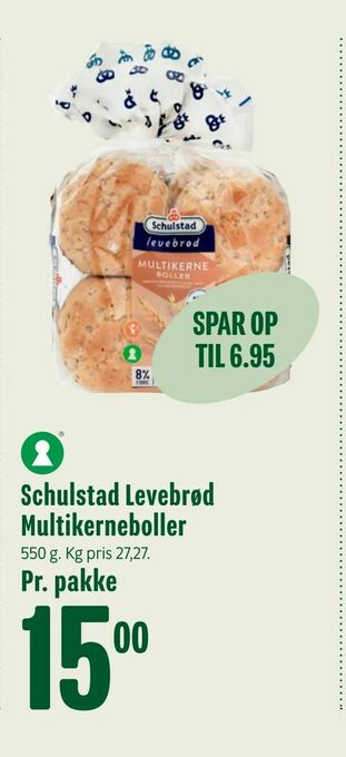 Min Købmand Schulstad Levebrød Multikerneboller tilbud