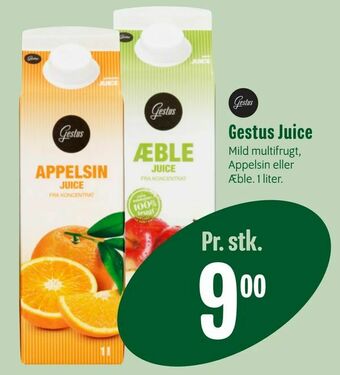 Min Købmand Gestus Juice tilbud