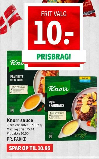SPAR Knorr sauce tilbud