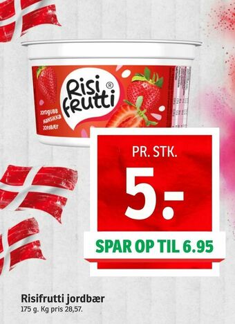 SPAR Risifrutti jordbær tilbud