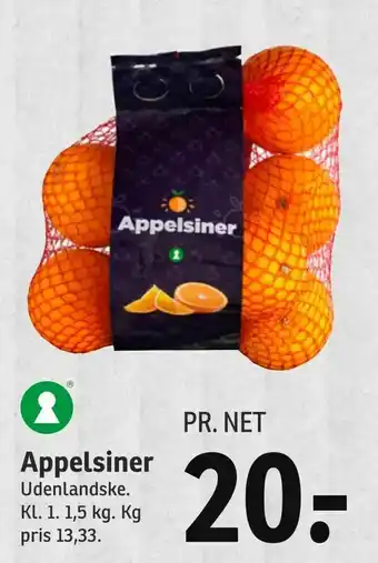 SPAR Appelsiner tilbud