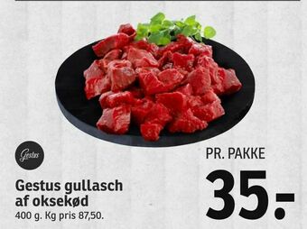 SPAR Gestus gullasch af oksekød tilbud
