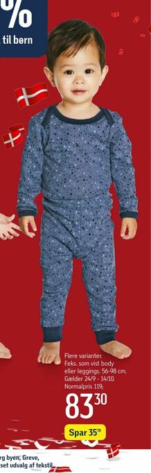 Føtex Body eller leggings tilbud