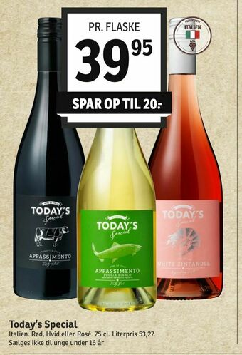 SPAR Today's Special tilbud