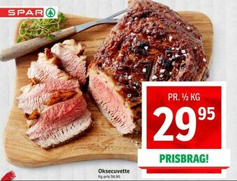 SPAR Oksecuvette tilbud