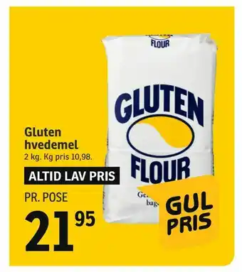 Gluten hvedemel