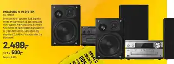 Panasonic Center Panasonic hi-fi system tilbud