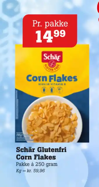 Poetzsch Padborg Schär glutenfri corn flakes tilbud