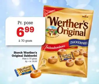 Storck werther's original sukkerfri