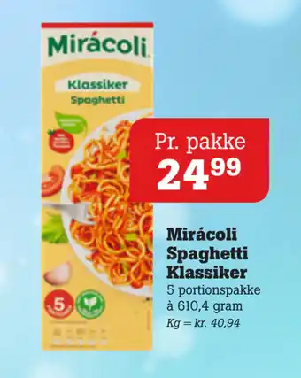 Poetzsch Padborg Mirácoli spaghetti klassiker tilbud