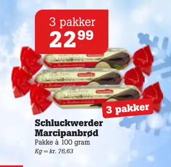Poetzsch Padborg Schluckwerder marcipanbrød tilbud