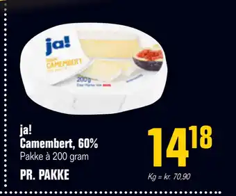 Poetzsch Padborg Ja! camembert, 60% tilbud